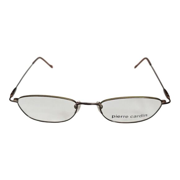 Pierre Cardin Accessories - Pierre Cardin women's Eyeglass Frames PC-409 Brown 48-17 135 Clear Lenses NEW